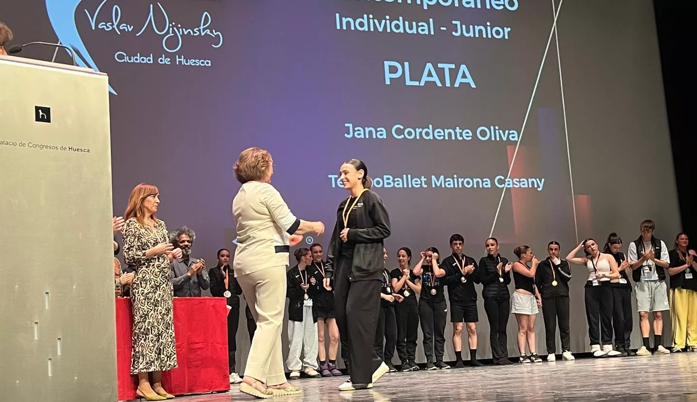 Entrega de premios del Concurso Nijinsky en su modalidad Modern. Foto Mercedes Manterola