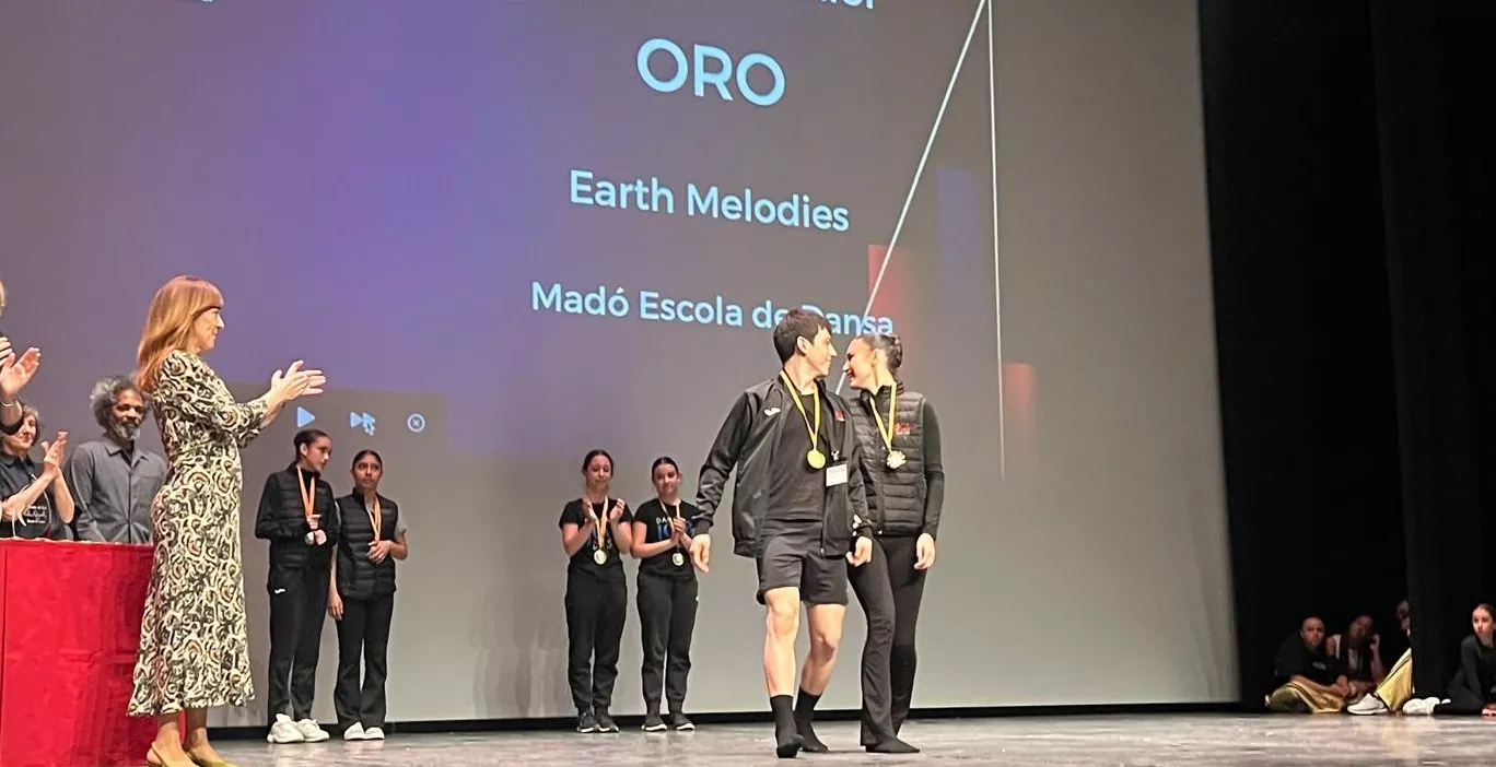 Entrega de premios del Concurso Nijinsky en su modalidad Modern. Foto Mercedes Manterola