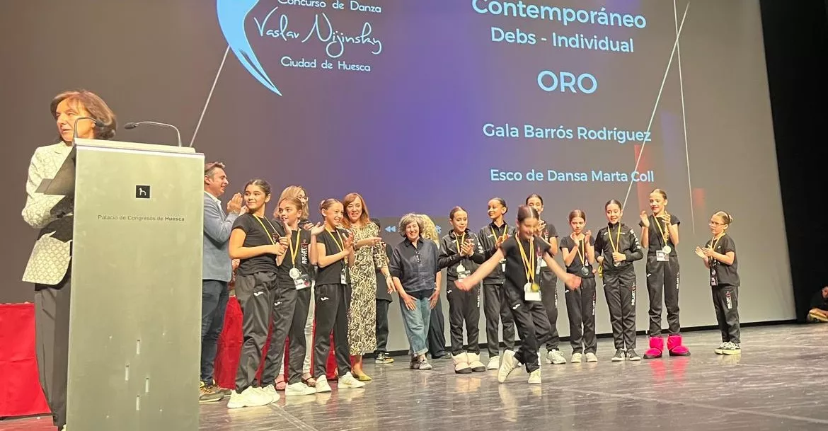 Entrega de premios del Concurso Nijinsky en su modalidad Modern. Foto Mercedes Manterola