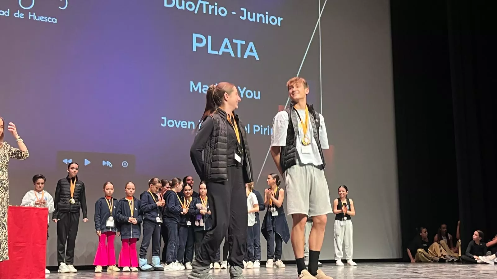 Entrega de premios del Concurso Nijinsky en su modalidad Modern. Foto Mercedes Manterola