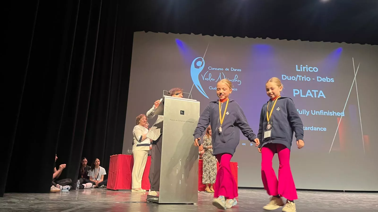 Entrega de premios del Concurso Nijinsky en su modalidad Modern. Foto Mercedes Manterola