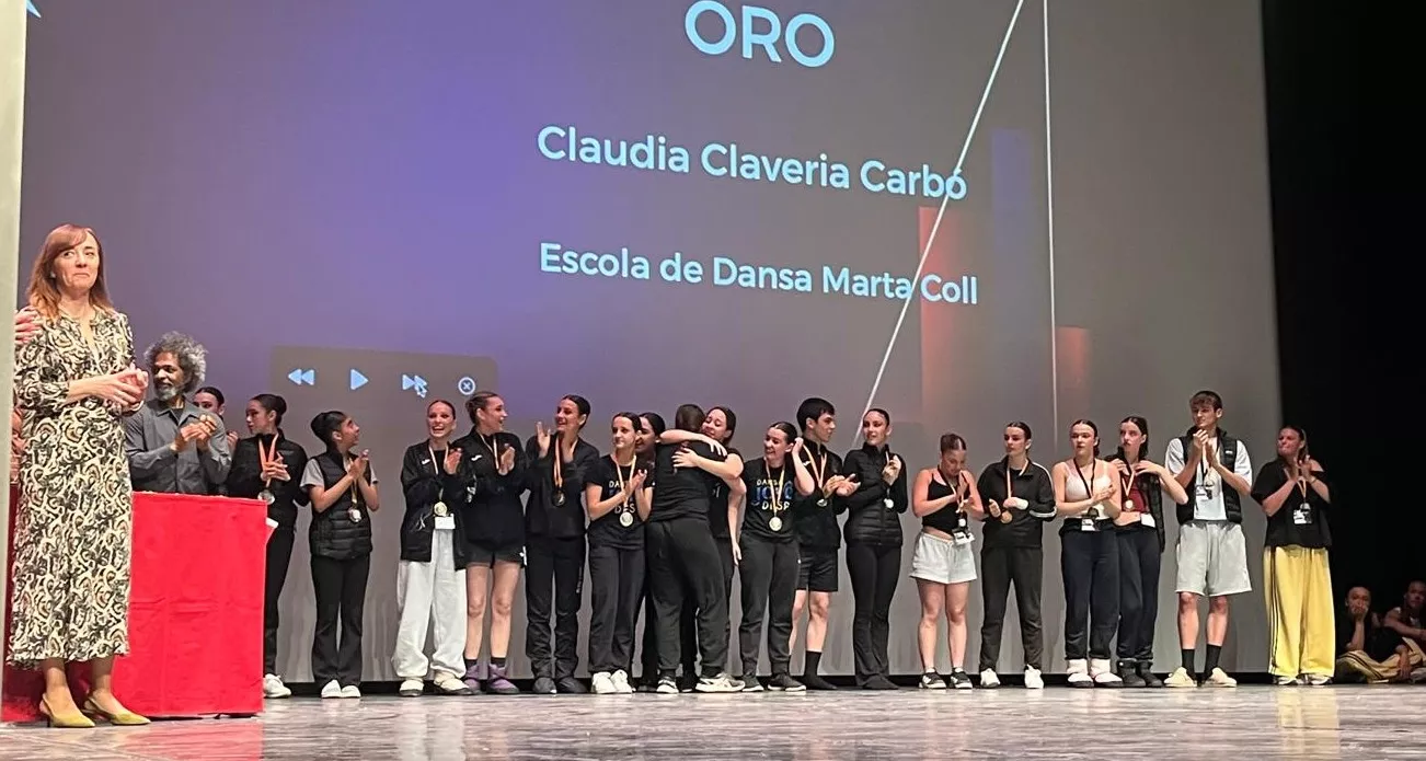 Entrega de premios del Concurso Nijinsky en su modalidad Modern. Foto Mercedes Manterola