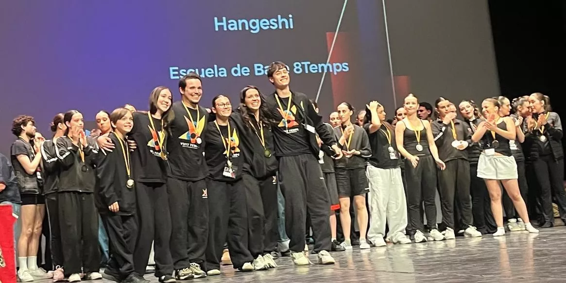 Entrega de premios del Concurso Nijinsky en su modalidad Modern. Foto Mercedes Manterola