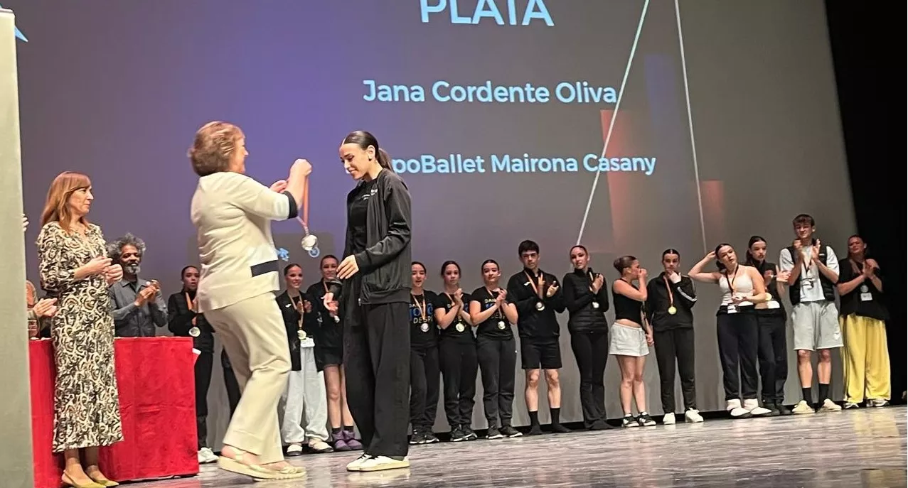 Entrega de premios del Concurso Nijinsky en su modalidad Modern. Foto Mercedes Manterola