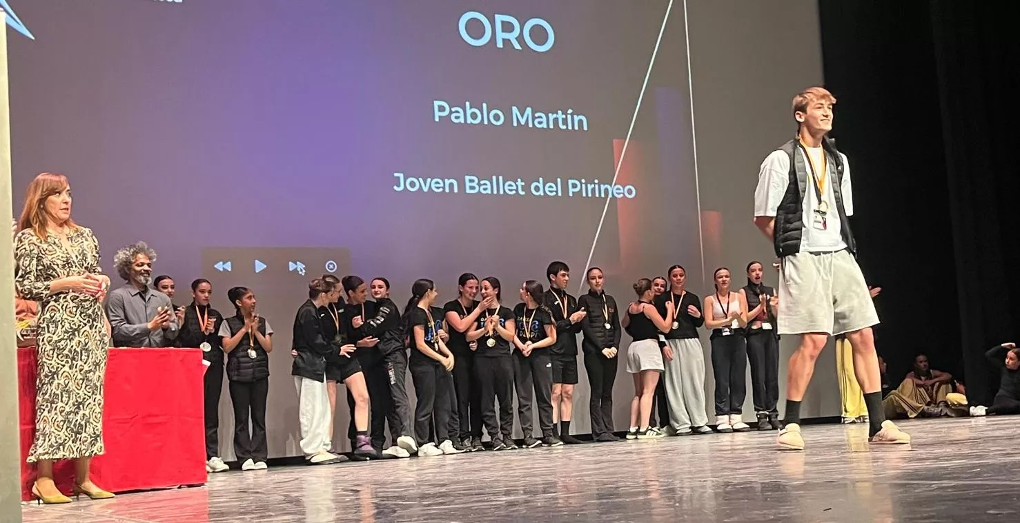 Entrega de premios del Concurso Nijinsky en su modalidad Modern. Foto Mercedes Manterola