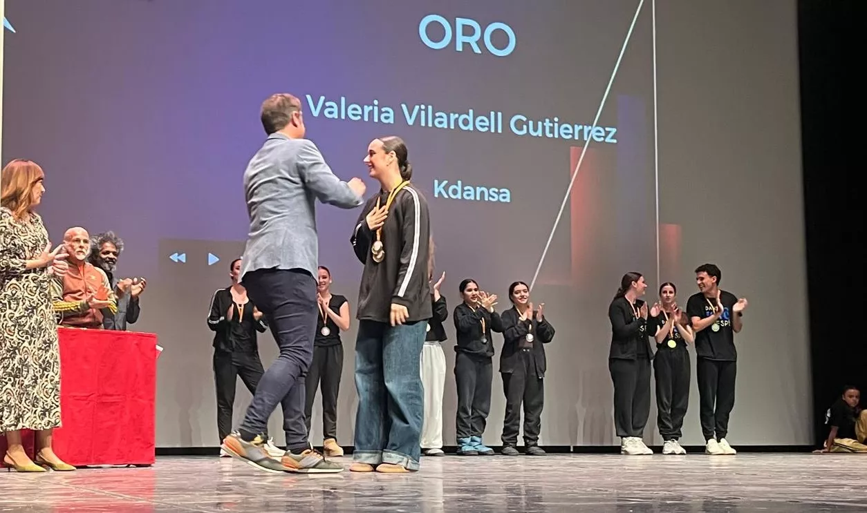 Entrega de premios del Concurso Nijinsky en su modalidad Modern. Foto Mercedes Manterola