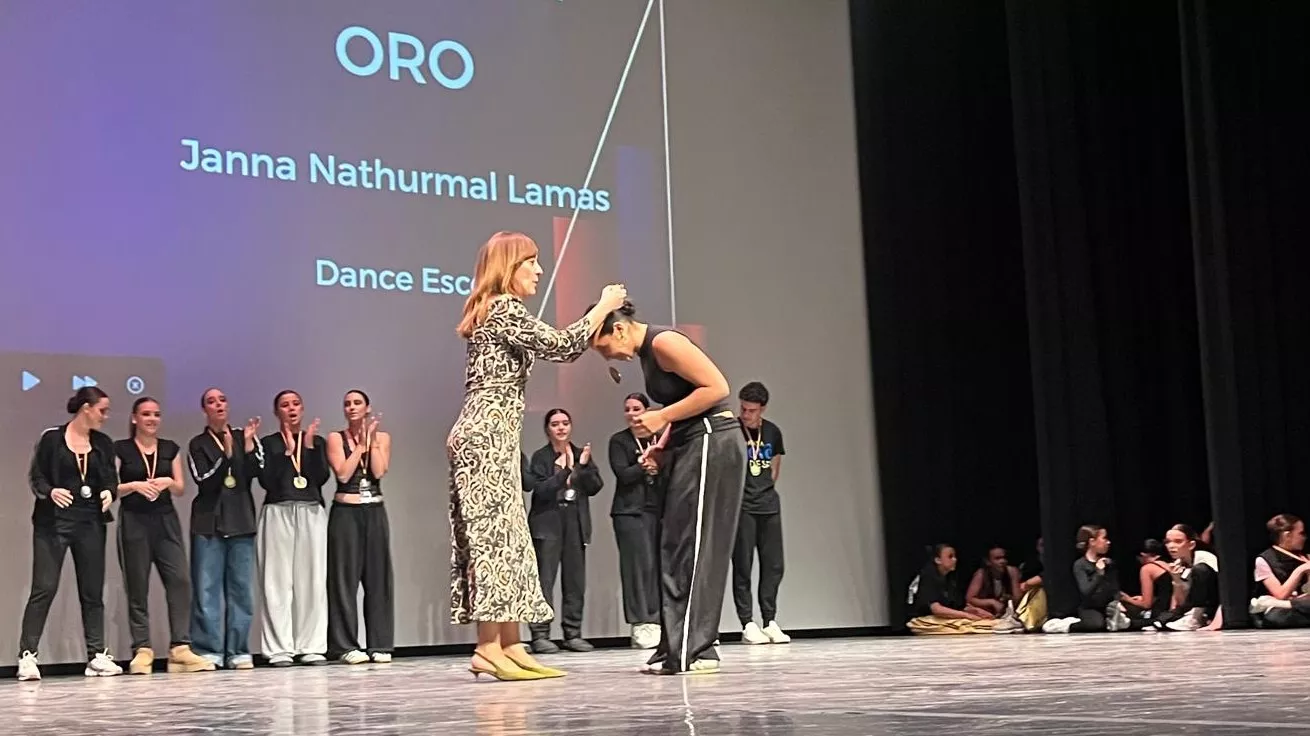 Entrega de premios del Concurso Nijinsky en su modalidad Modern. Foto Mercedes Manterola