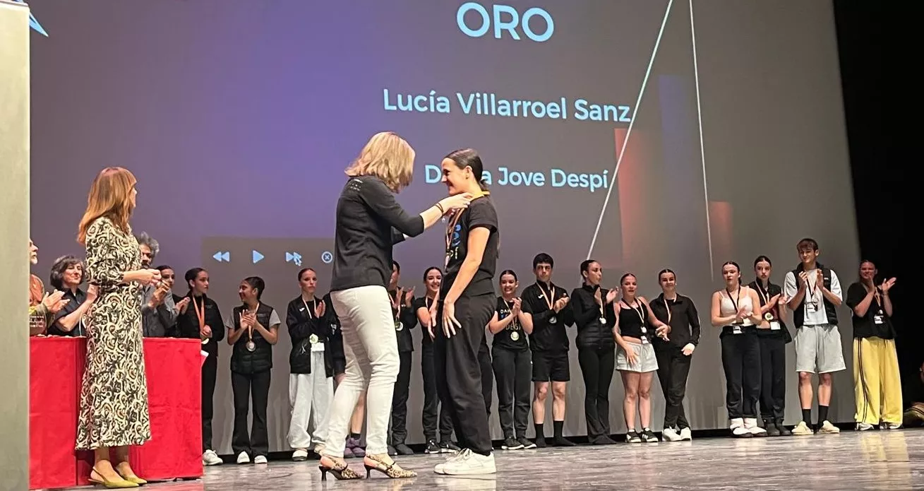 Entrega de premios del Concurso Nijinsky en su modalidad Modern. Foto Mercedes Manterola