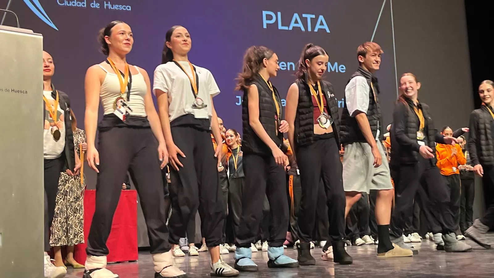 Entrega de premios del Concurso Nijinsky en su modalidad Modern. Foto Mercedes Manterola