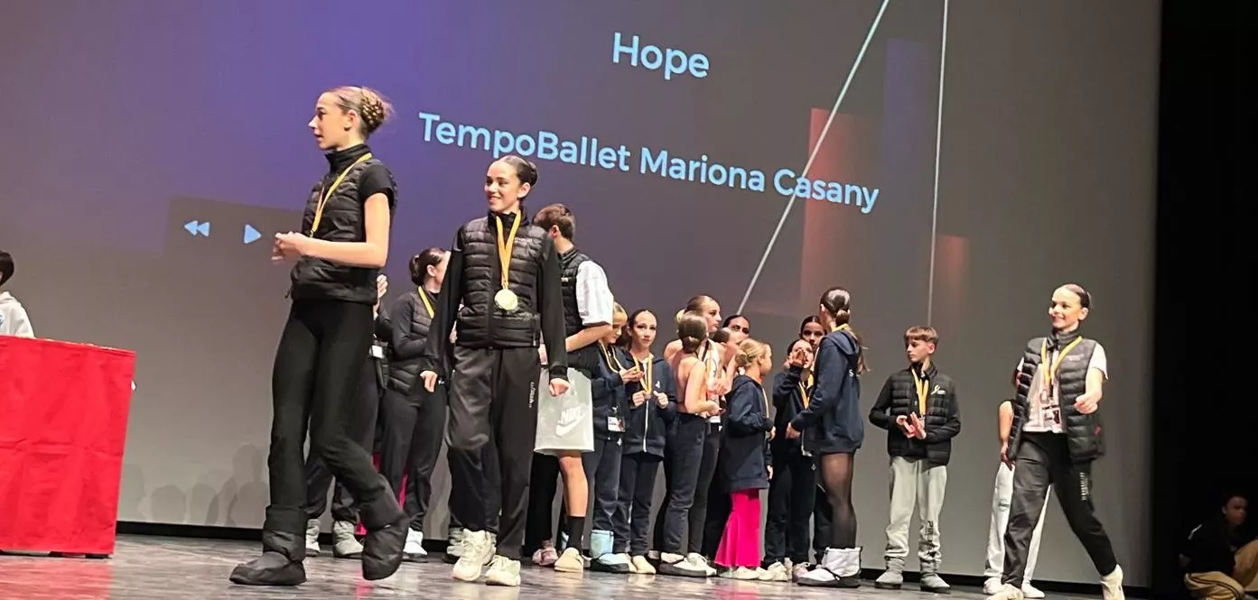 Entrega de premios del Concurso Nijinsky en su modalidad Modern. Foto Mercedes Manterola