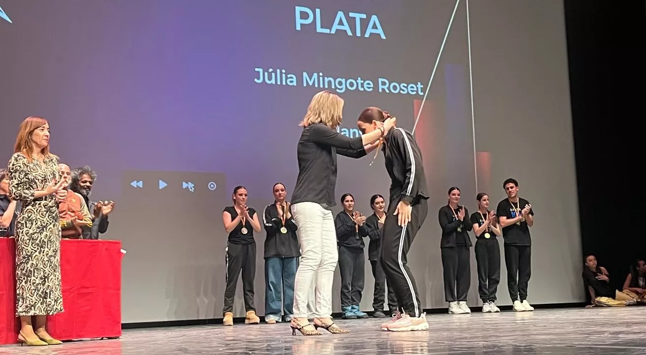 Entrega de premios del Concurso Nijinsky en su modalidad Modern. Foto Mercedes Manterola