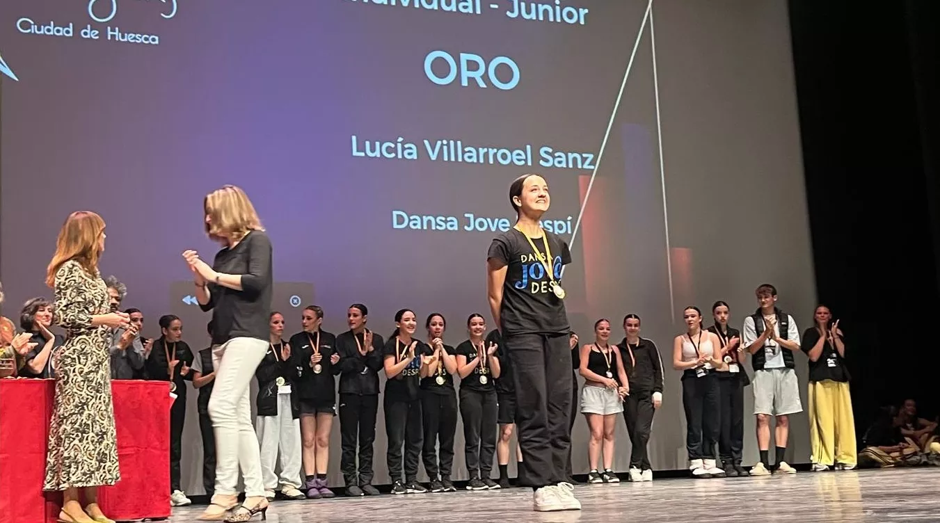 Entrega de premios del Concurso Nijinsky en su modalidad Modern. Foto Mercedes Manterola