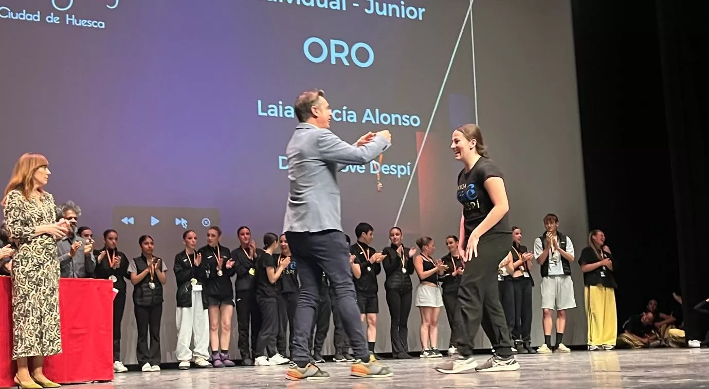 Entrega de premios del Concurso Nijinsky en su modalidad Modern. Foto Mercedes Manterola