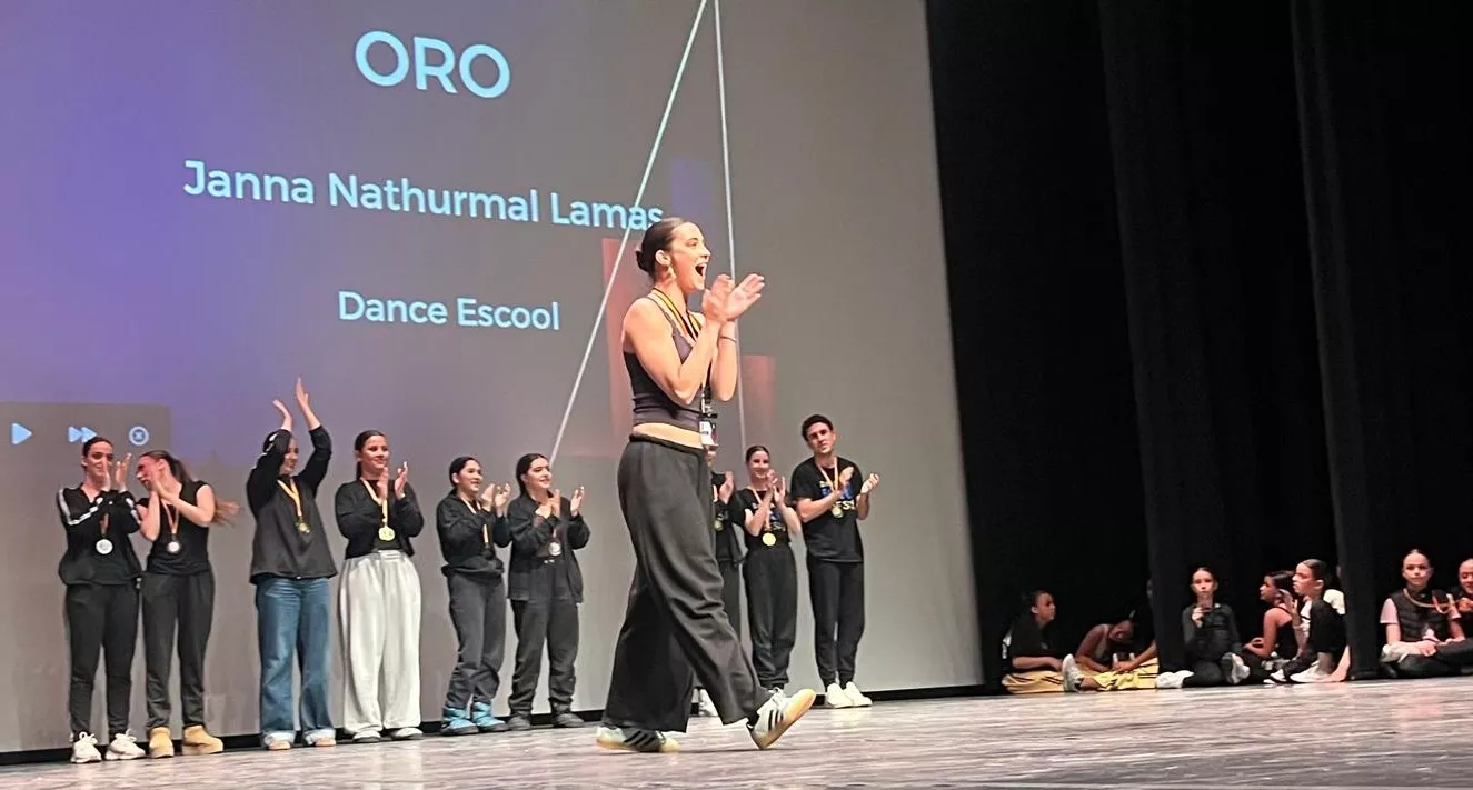 Entrega de premios del Concurso Nijinsky en su modalidad Modern. Foto Mercedes Manterola