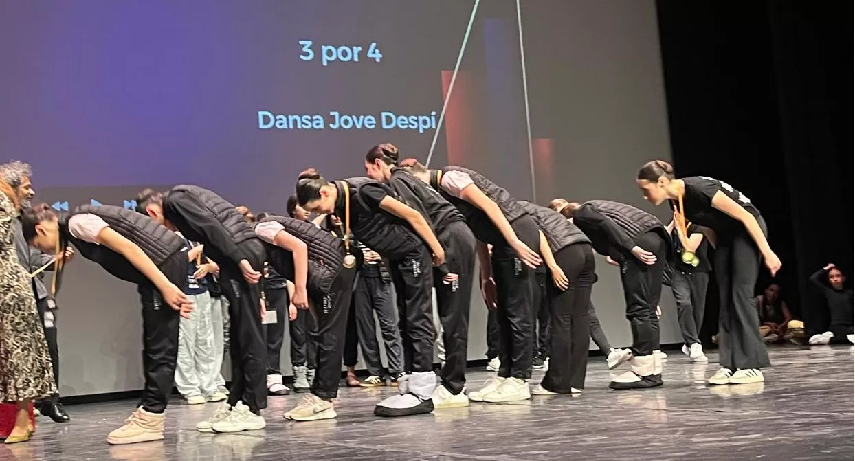 Entrega de premios del Concurso Nijinsky en su modalidad Modern. Foto Mercedes Manterola