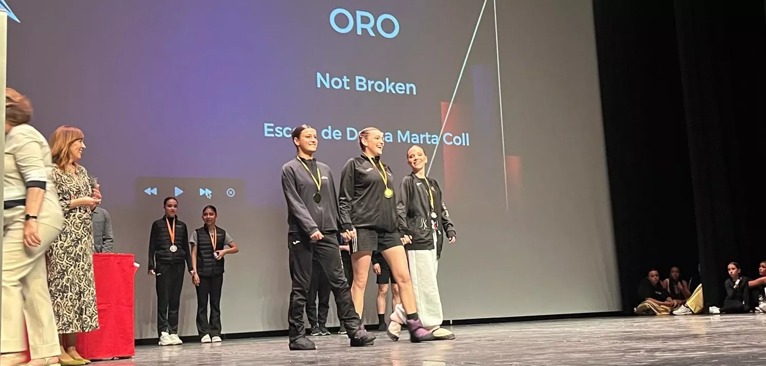 Entrega de premios del Concurso Nijinsky en su modalidad Modern. Foto Mercedes Manterola