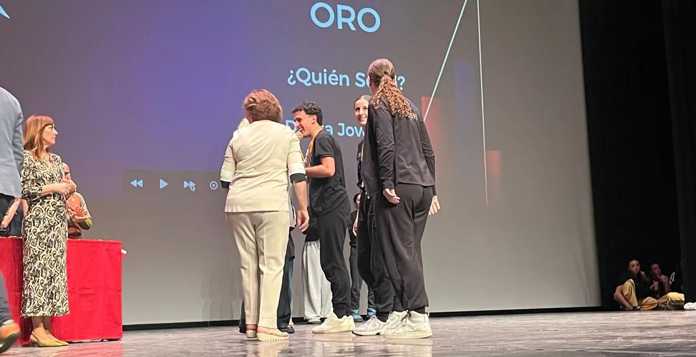 Entrega de premios del Concurso Nijinsky en su modalidad Modern. Foto Mercedes Manterola