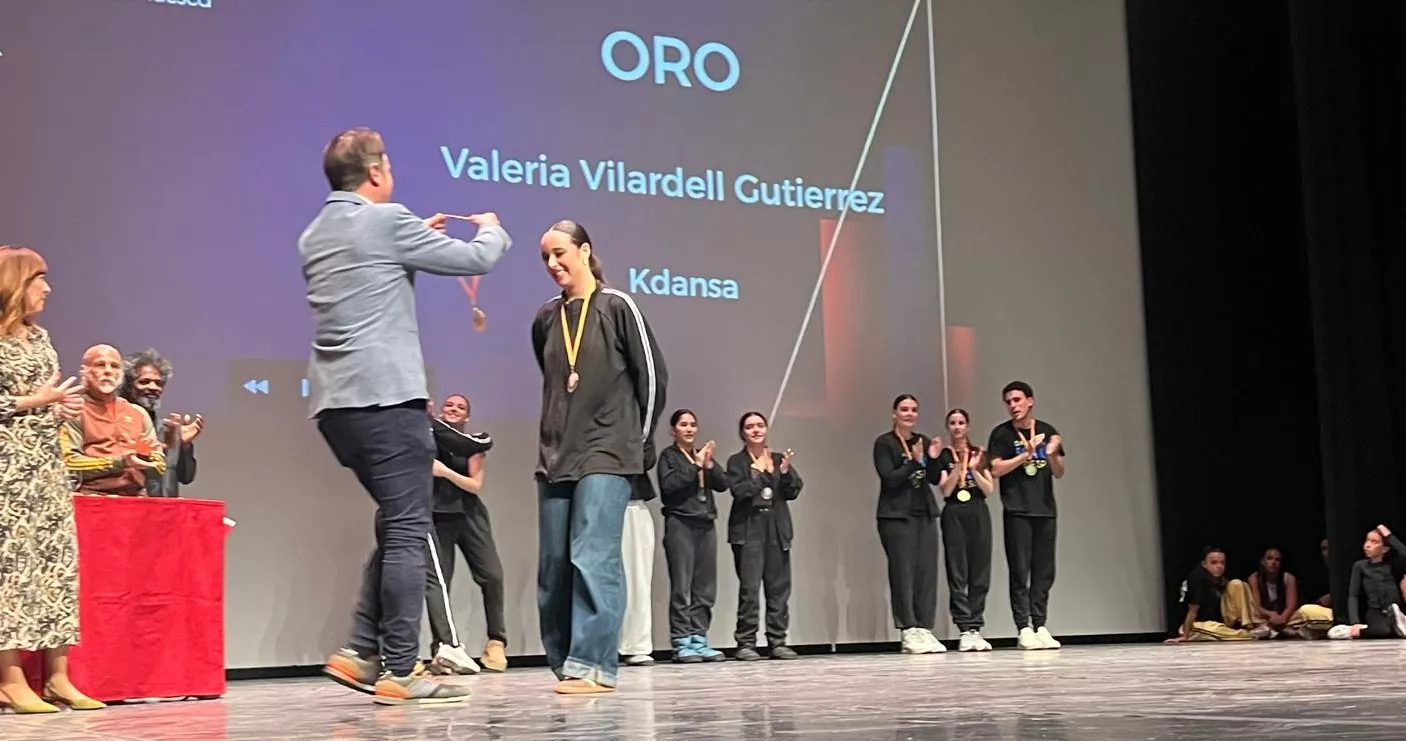 Entrega de premios del Concurso Nijinsky en su modalidad Modern. Foto Mercedes Manterola