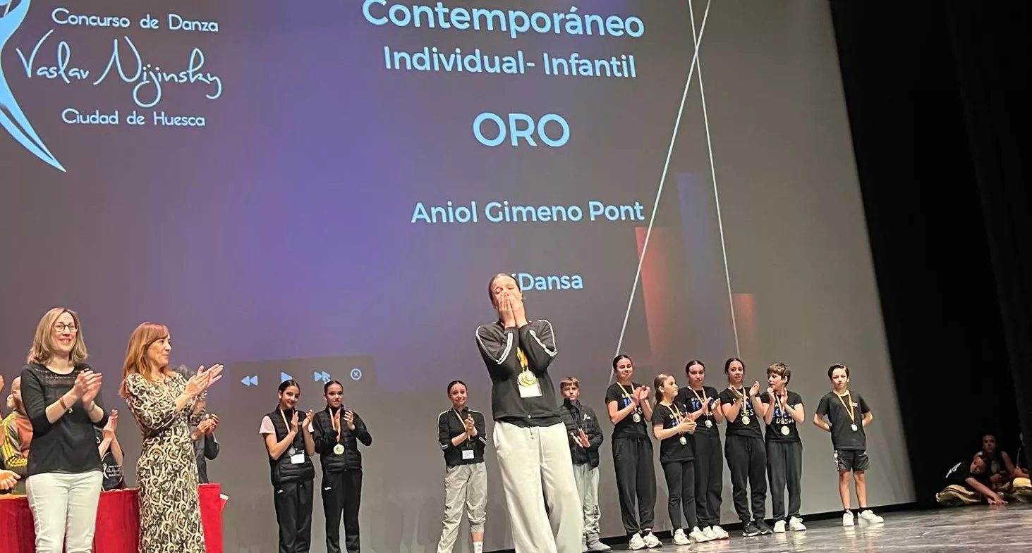 Entrega de premios del Concurso Nijinsky en su modalidad Modern. Foto Mercedes Manterola