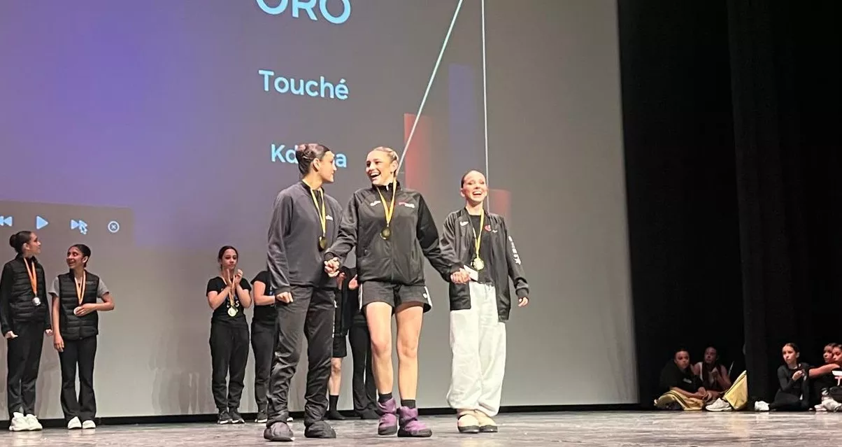 Entrega de premios del Concurso Nijinsky en su modalidad Modern. Foto Mercedes Manterola