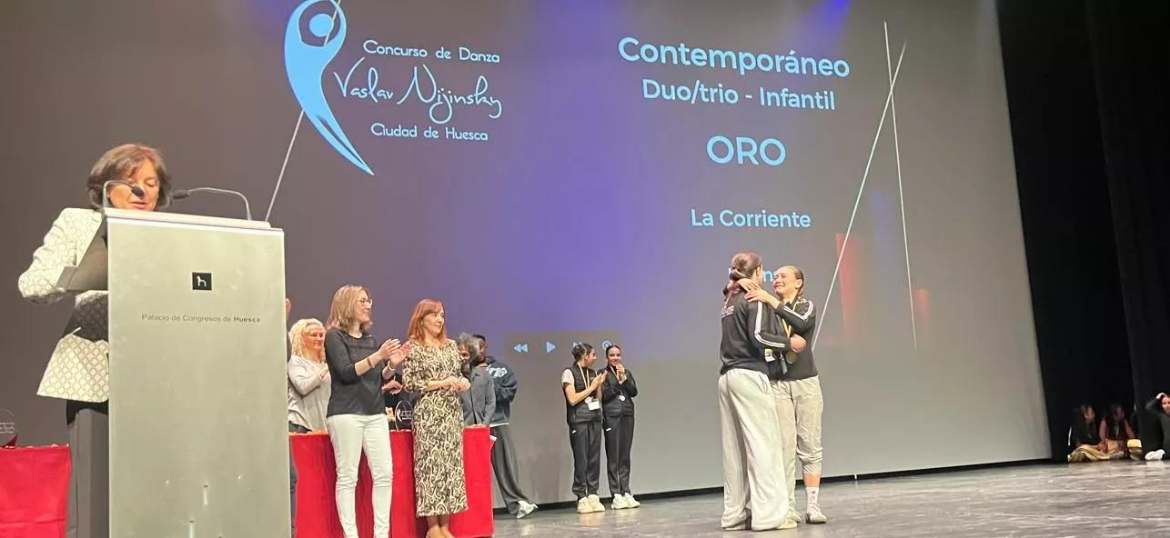 Entrega de premios del Concurso Nijinsky en su modalidad Modern. Foto Mercedes Manterola