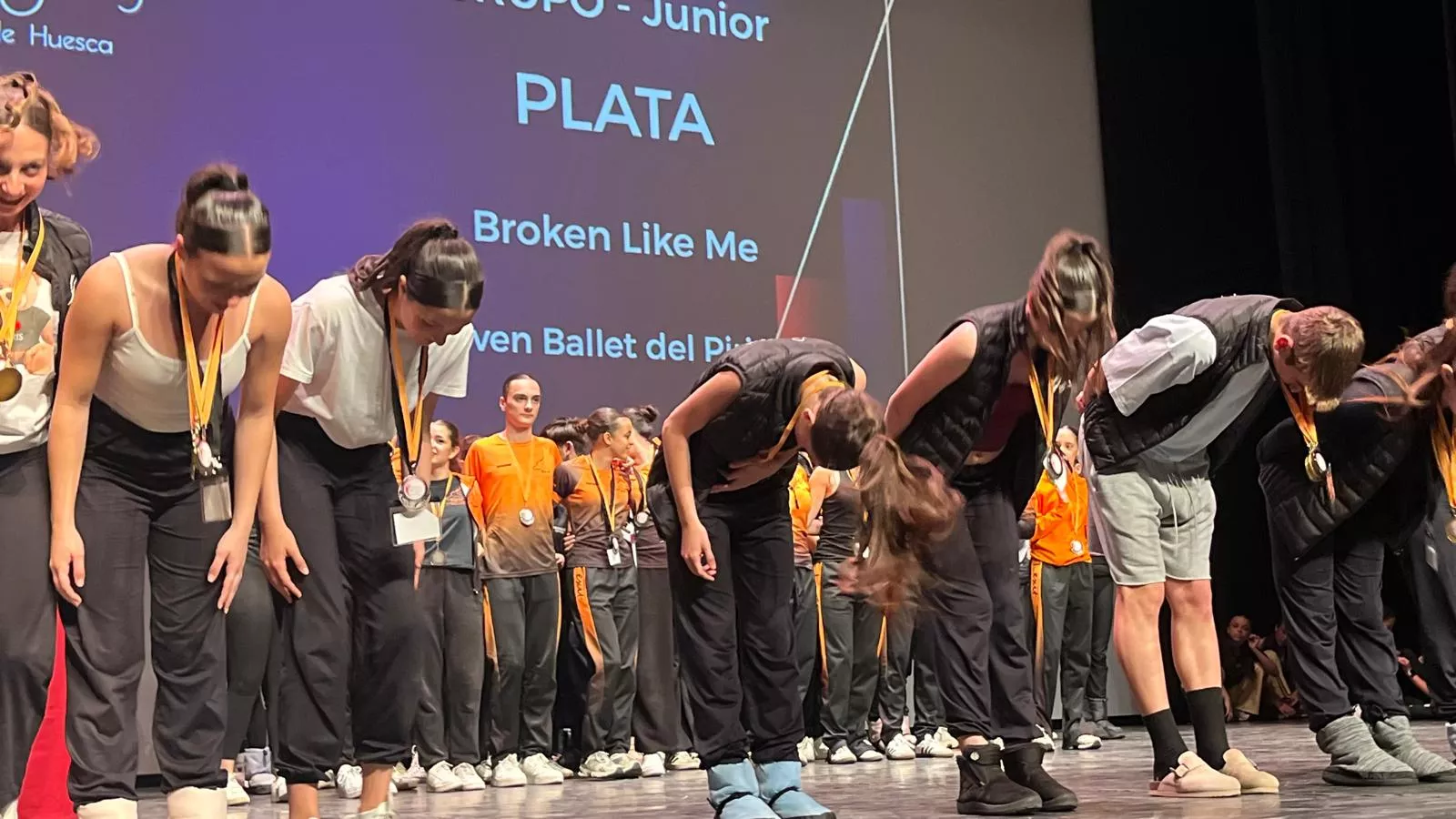 Entrega de premios del Concurso Nijinsky en su modalidad Modern. Foto Mercedes Manterola