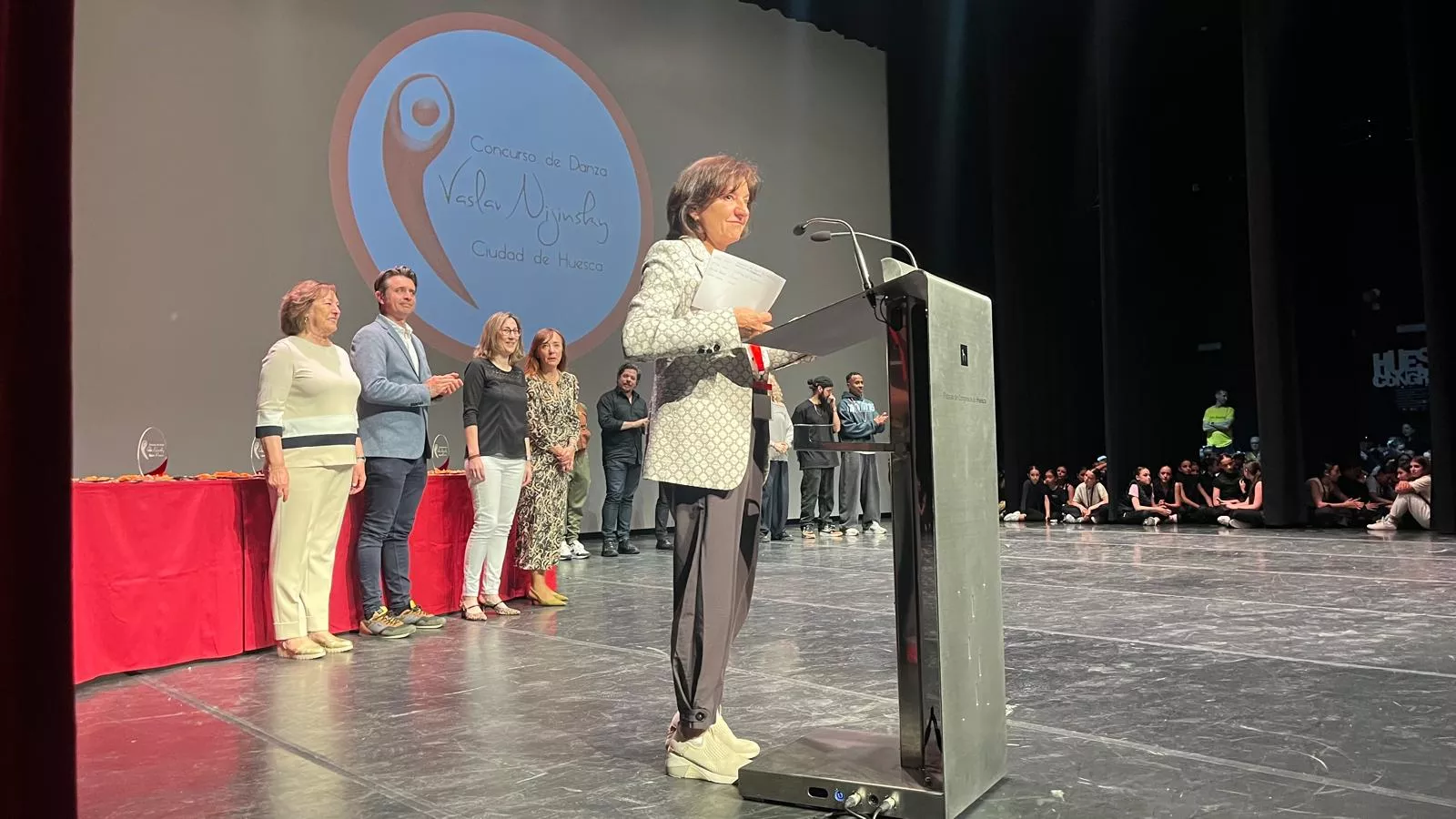 Entrega de premios del Concurso Nijinsky en su modalidad Modern. Foto Mercedes Manterola