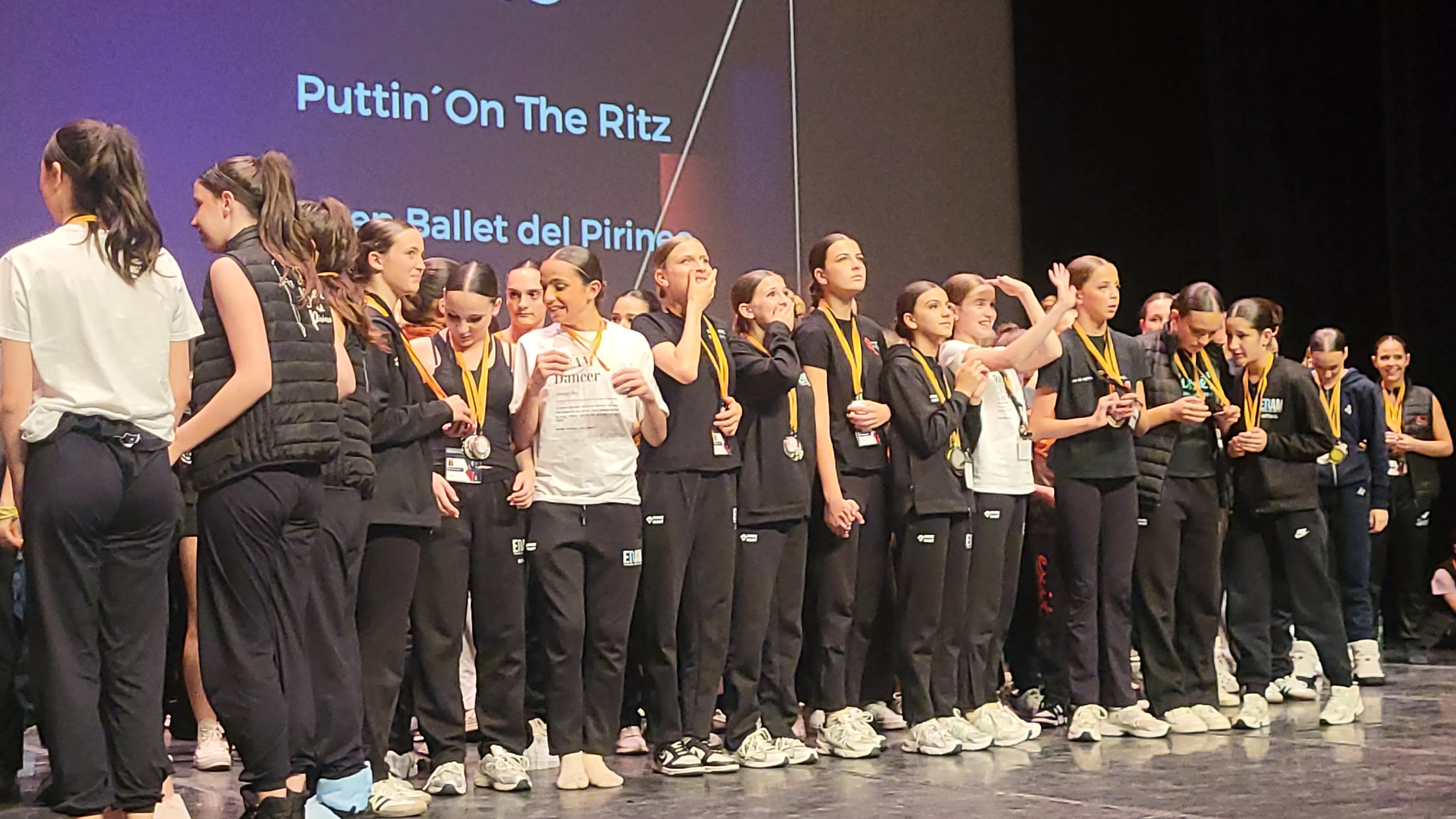 Entrega de premios del Concurso Nijinsky en su modalidad Modern. Foto Mercedes Manterola