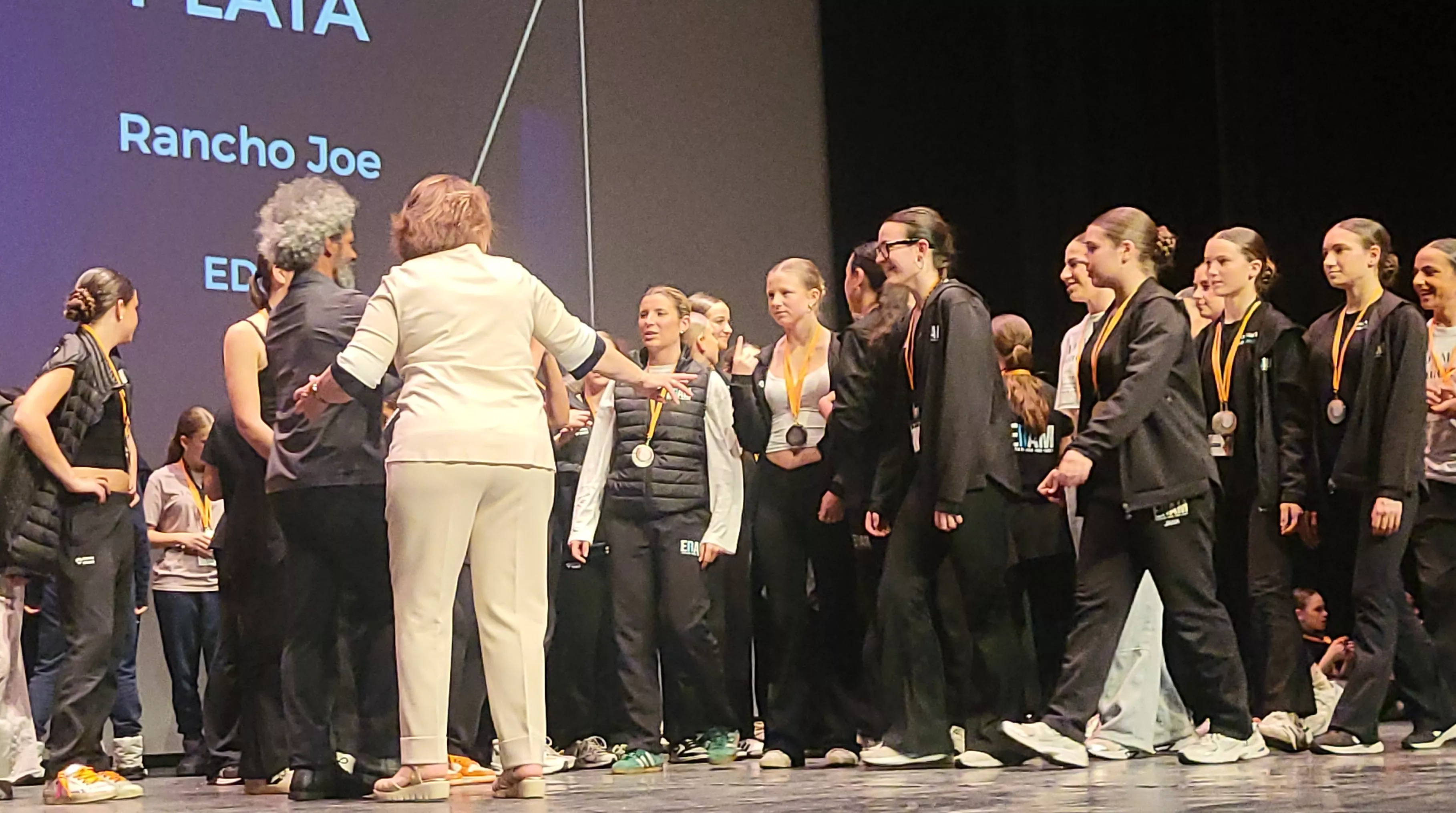 Entrega de premios del Concurso Nijinsky en su modalidad Modern. Foto Mercedes Manterola