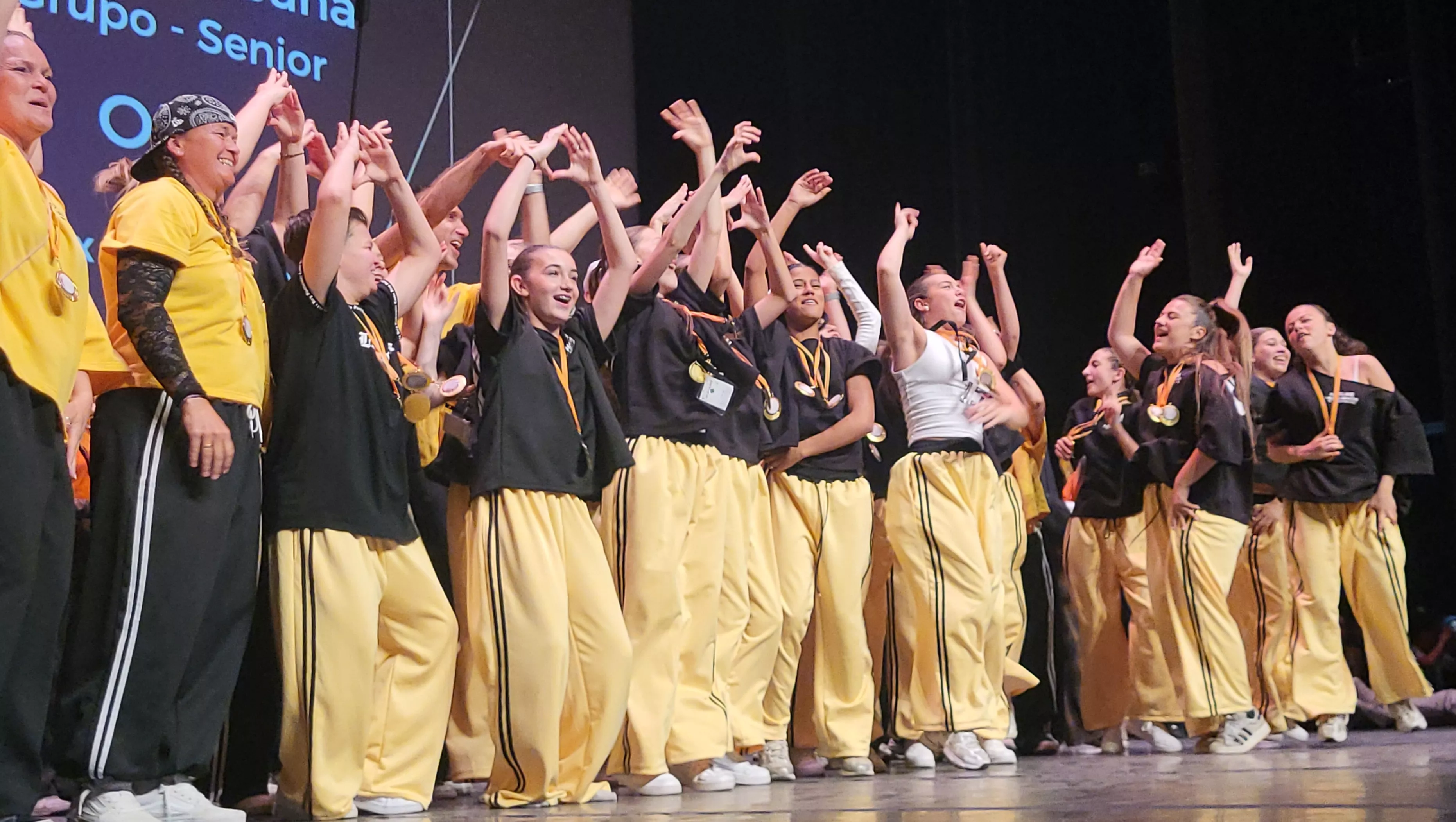 Entrega de premios del Concurso Nijinsky en su modalidad Modern. Foto Mercedes Manterola
