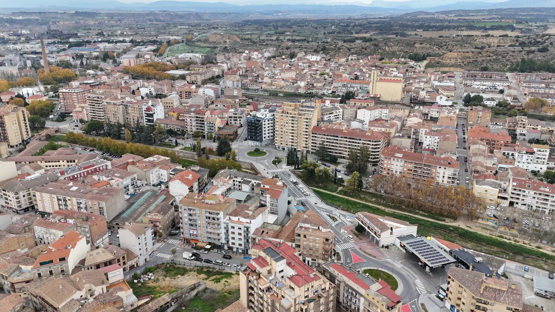 Vista de Monzón.