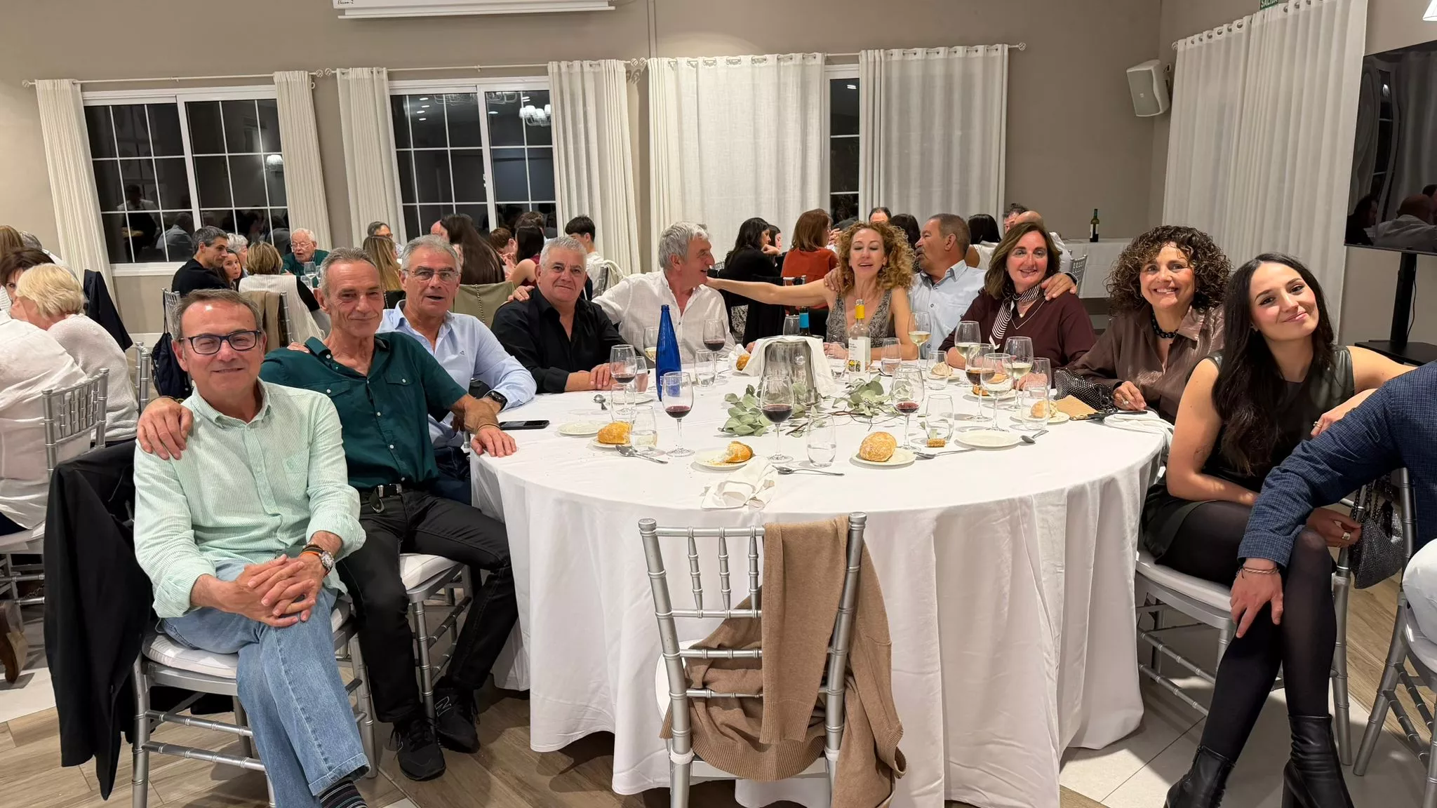 Cena de la Javierada en El Cobertizo. Foto Niko Alonso