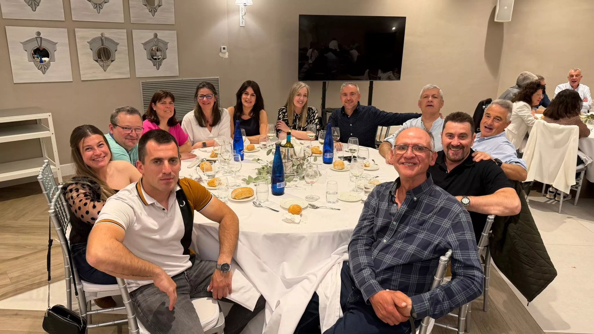 Cena de la Javierada en El Cobertizo. Foto Niko Alonso