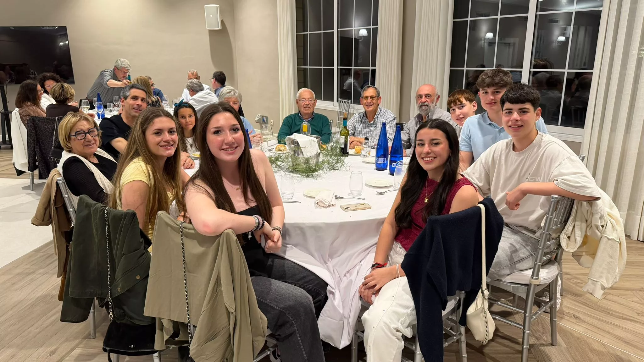 Cena de la Javierada en El Cobertizo. Foto Niko Alonso