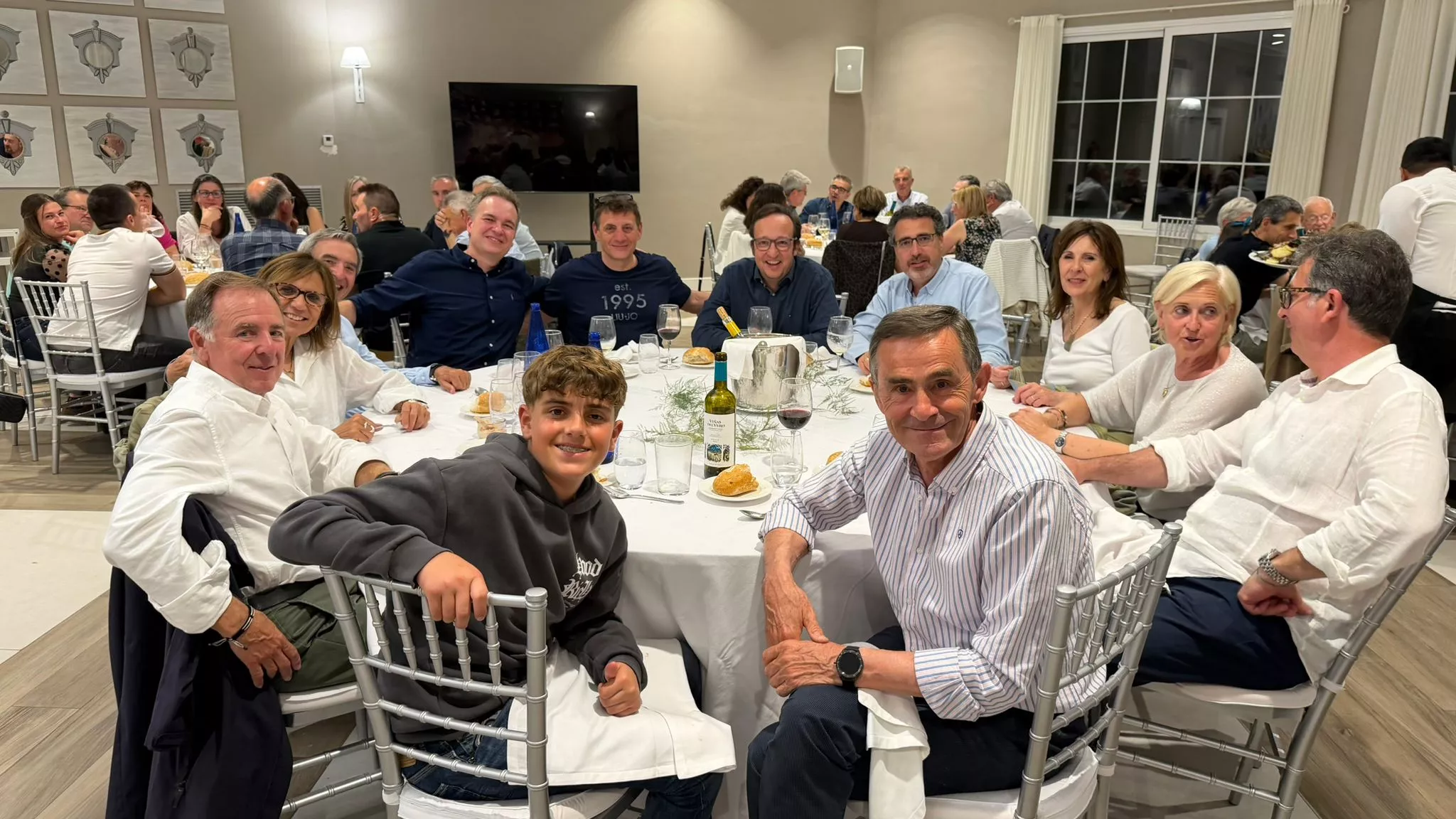 Cena de la Javierada en El Cobertizo. Foto Niko Alonso