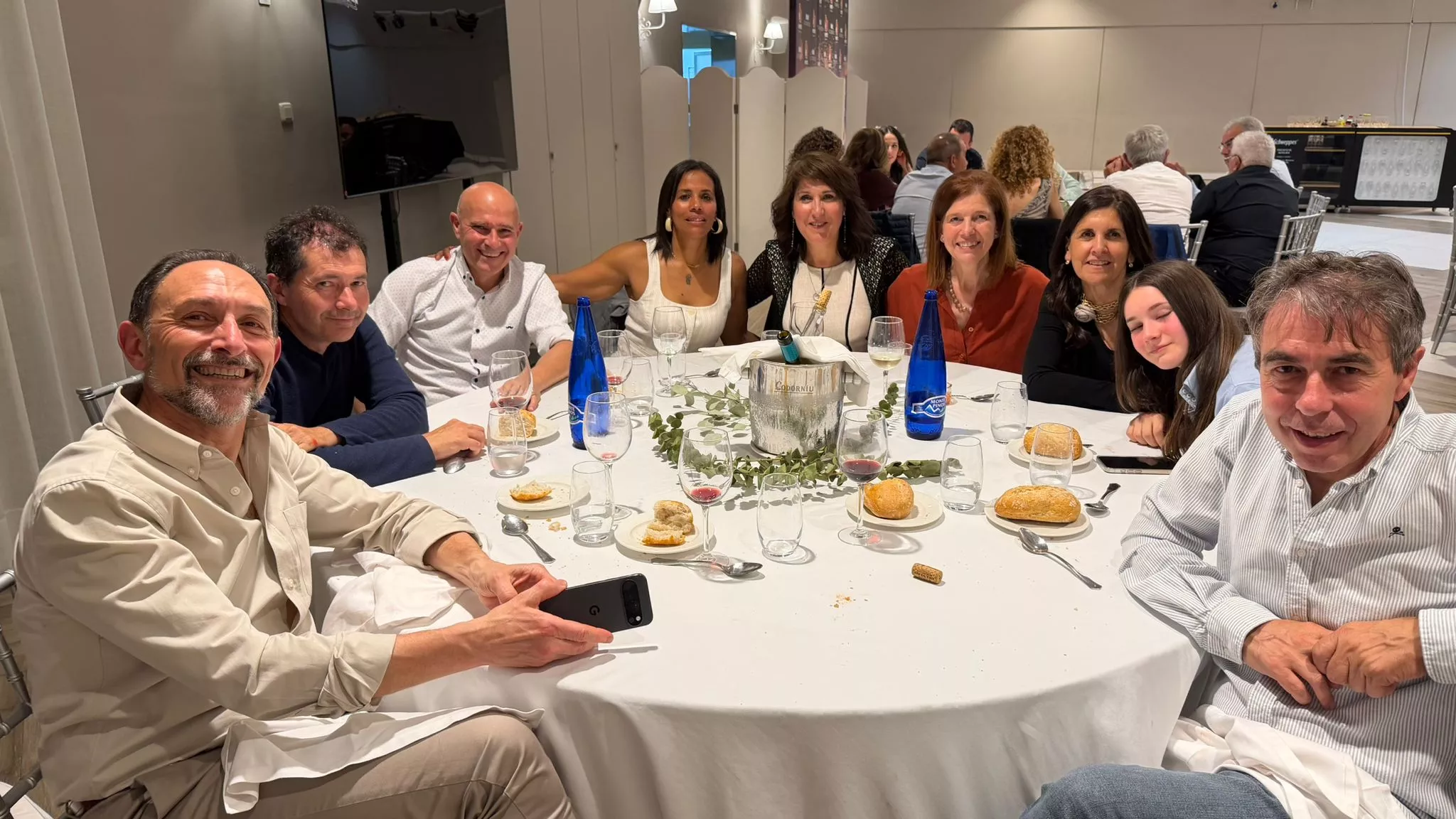 Cena de la Javierada en El Cobertizo. Foto Niko Alonso