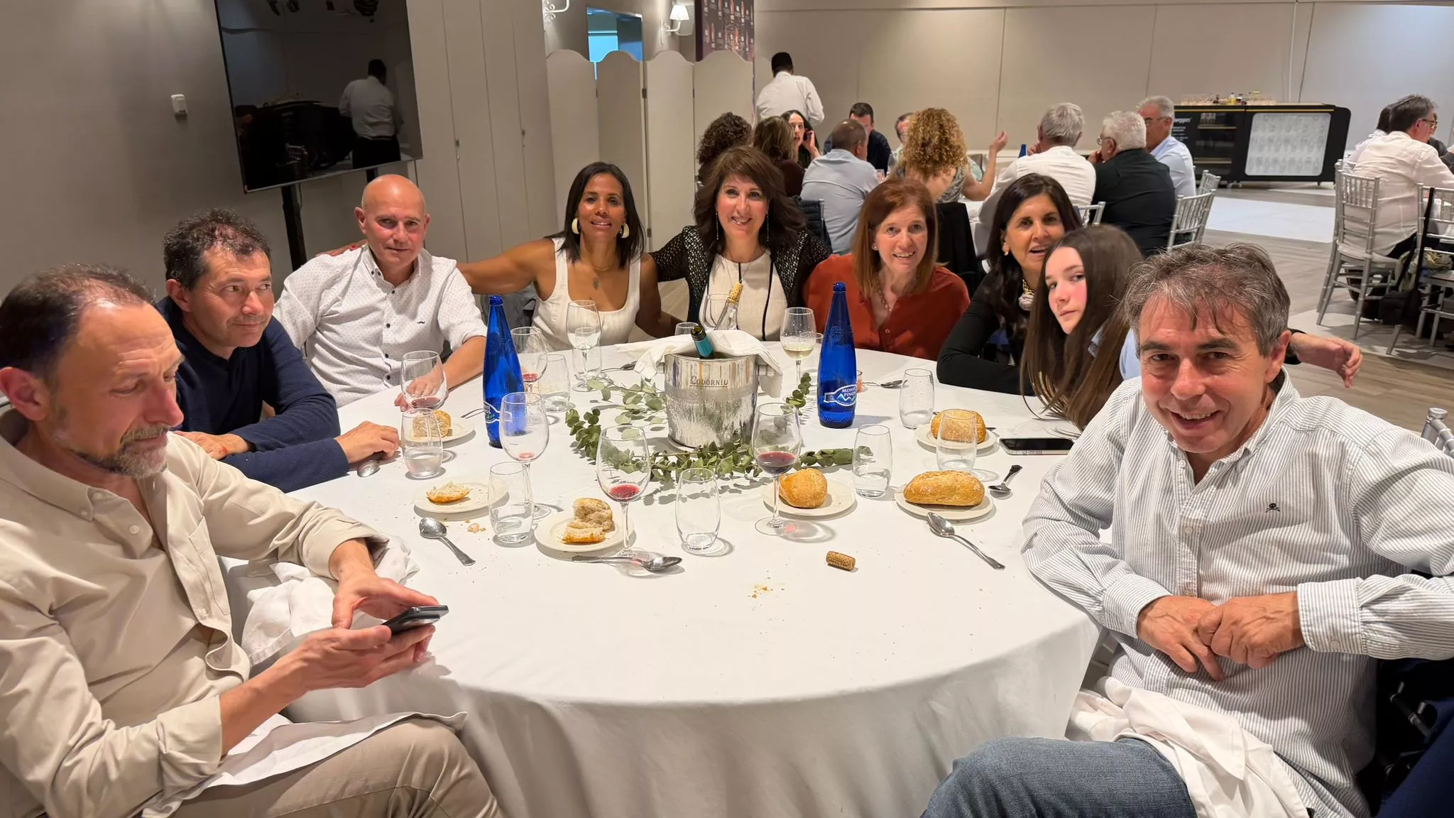 Cena de la Javierada en El Cobertizo. Foto Niko Alonso