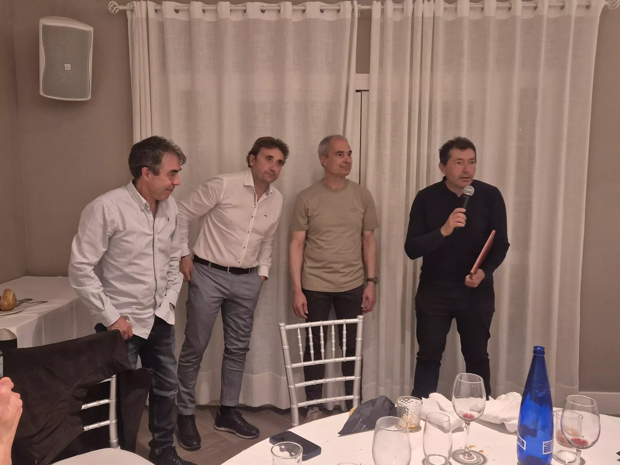 Cena de la Javierada en El Cobertizo. Foto Juanlu Herrero