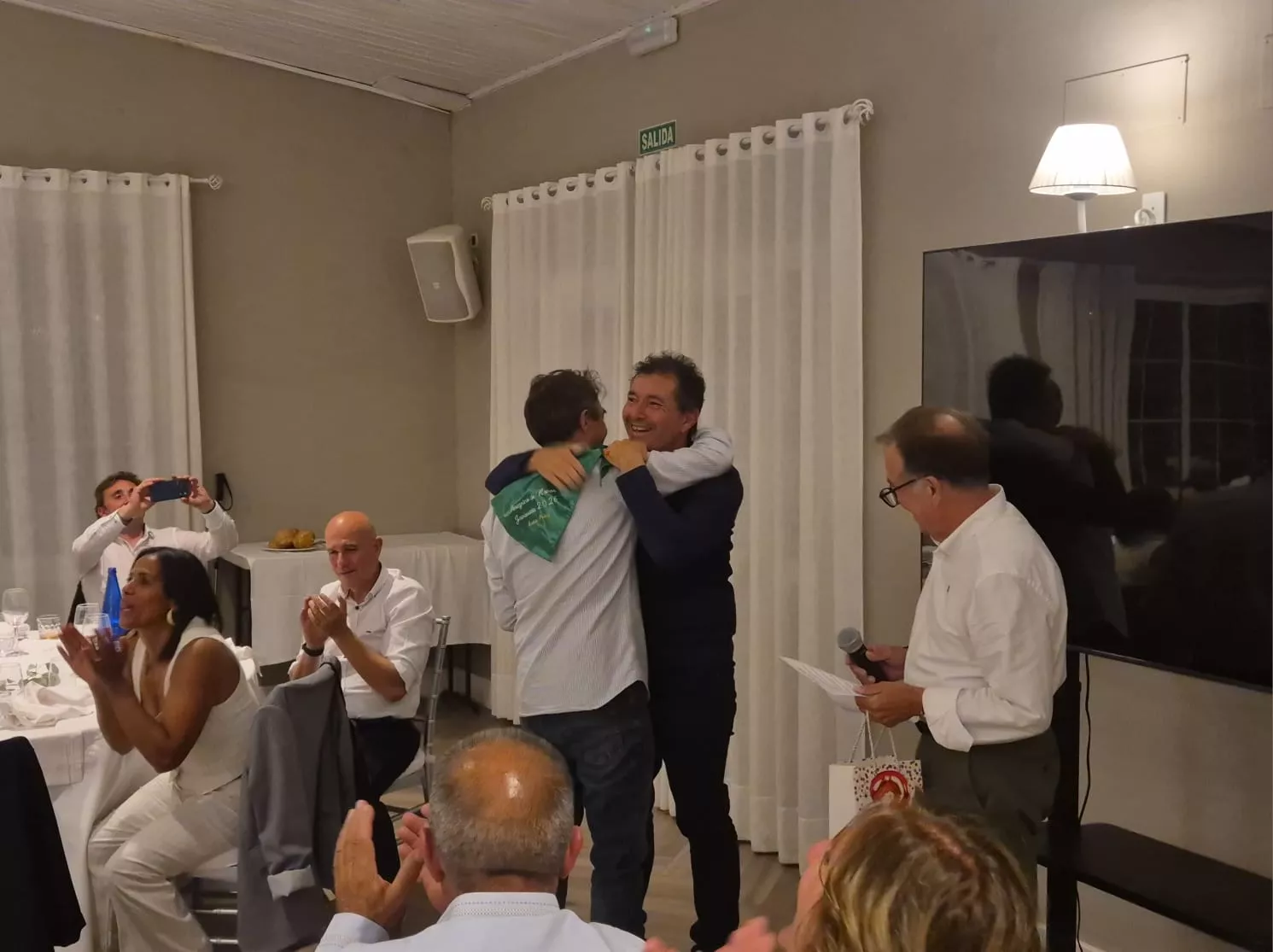 Cena de la Javierada en El Cobertizo. Foto Juanlu Herrero