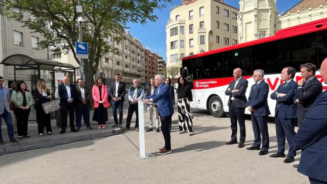 Octavio López durante su intervención. Foto Mercedes Manterola