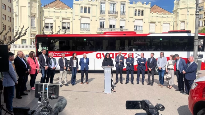 Intervención en el acto de Lorena Orduna. Foto Mercedes Manterola