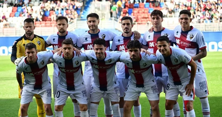 Once del Huesca en Eibar, este domingo. SD Huesca: semana decisiva, con regresos y ausencias, con el derbi en el horizonte. Foto: LaLiga