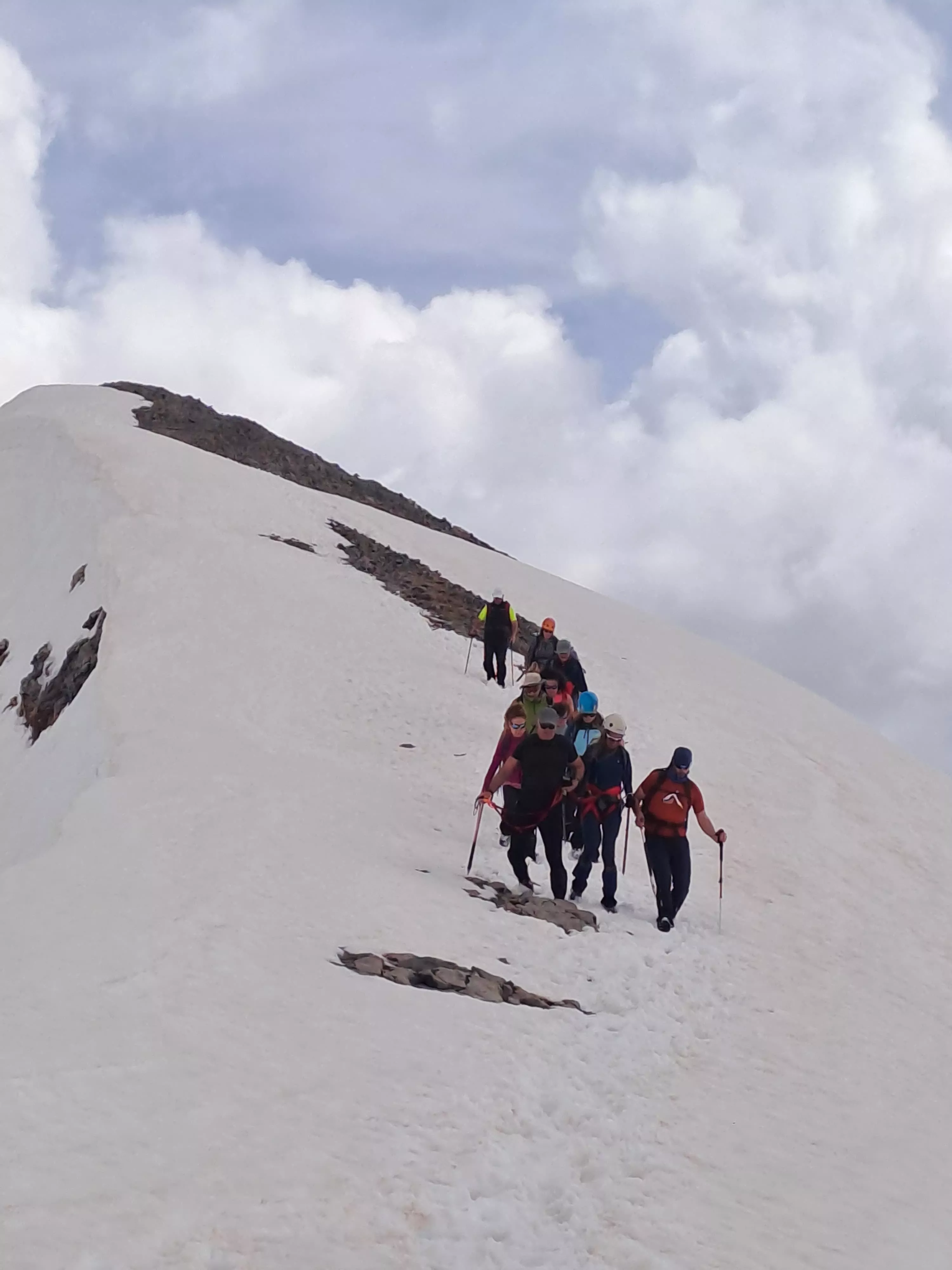 Travesía al Petrechema. Foto Peña Guara