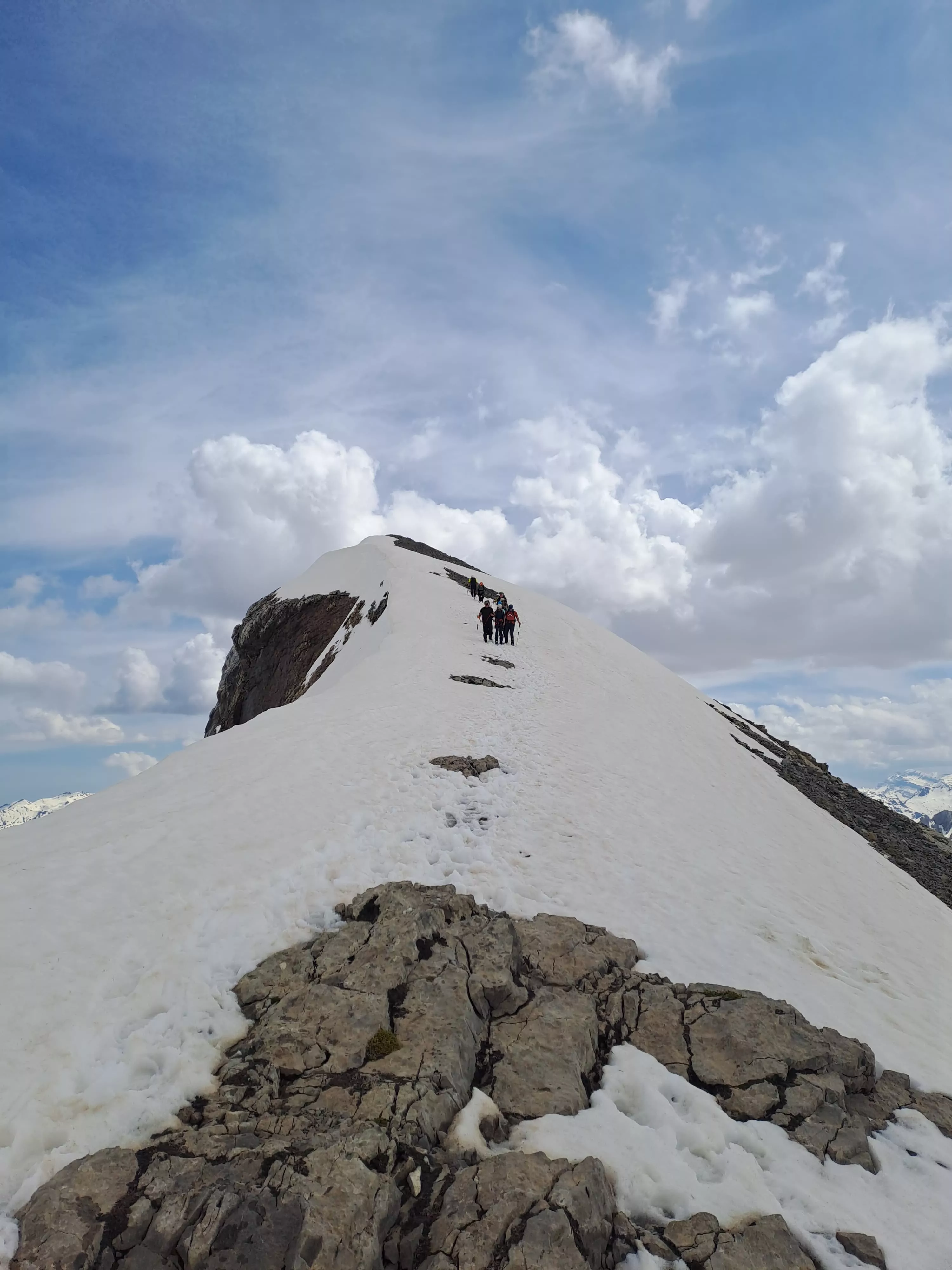 Travesía al Petrechema. Foto Peña Guara