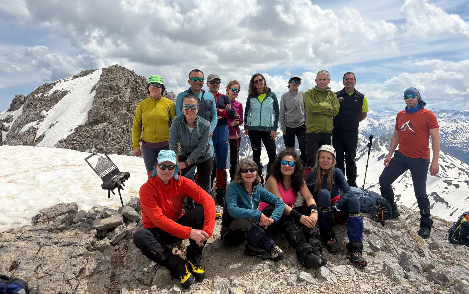 Travesía al Petrechema. Foto Peña Guara