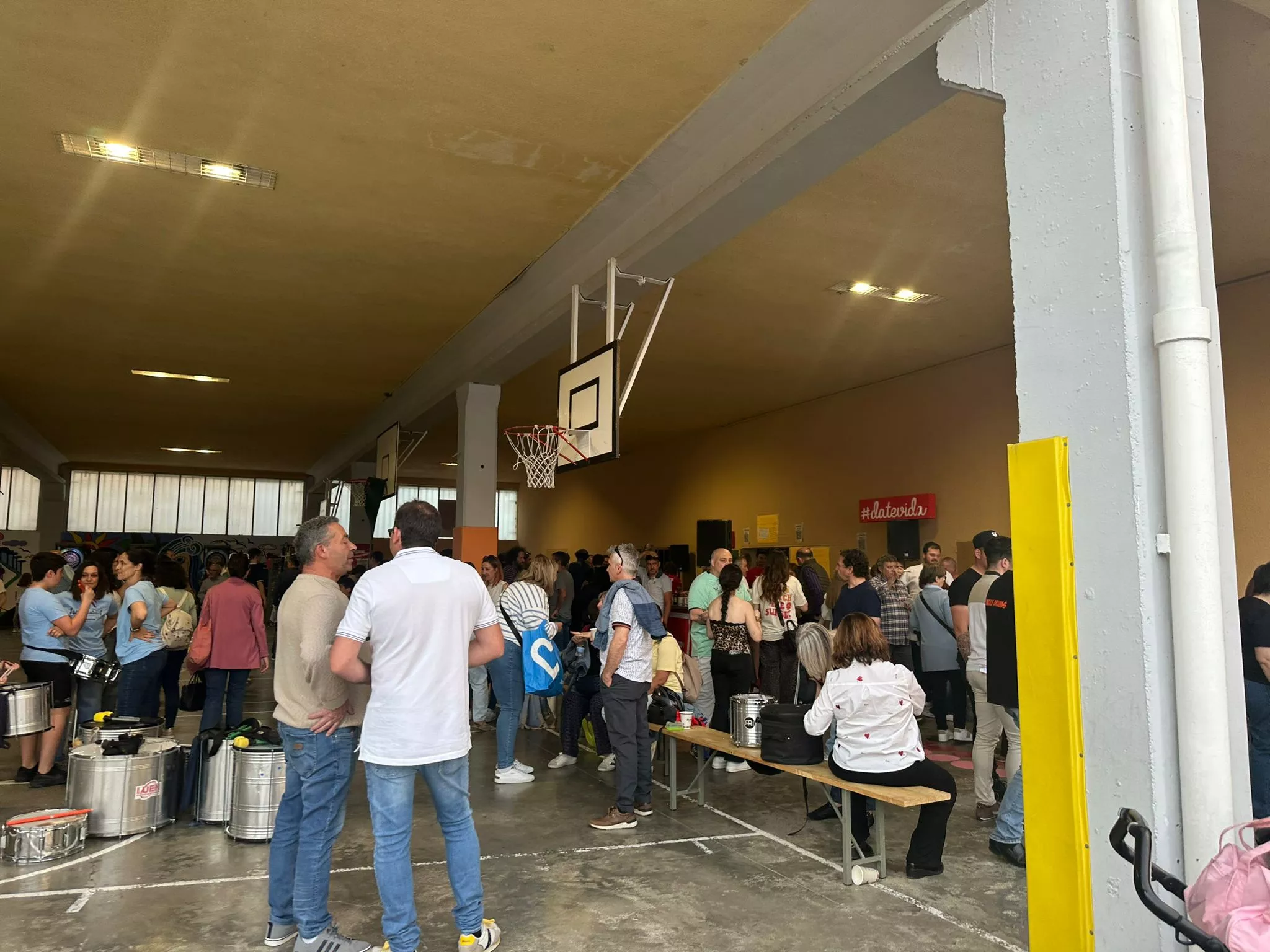 Más bocatas, más donantes y un sorteo más copioso. DateVida ha sido excelente en su séptima edición.