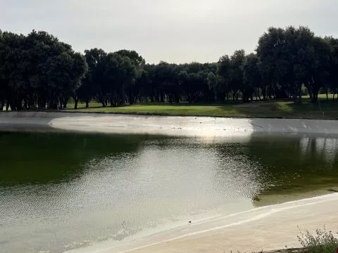 Hoyo 7 del Campo de Golf de Guara