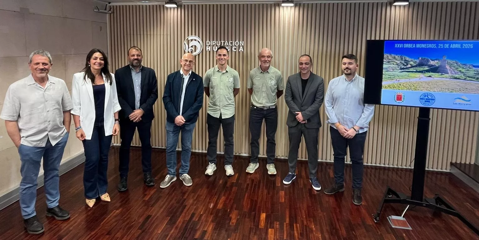 Presentación de la XXVI edición de la Orbea Monegros en la DPH. Foto: Adri Mora
