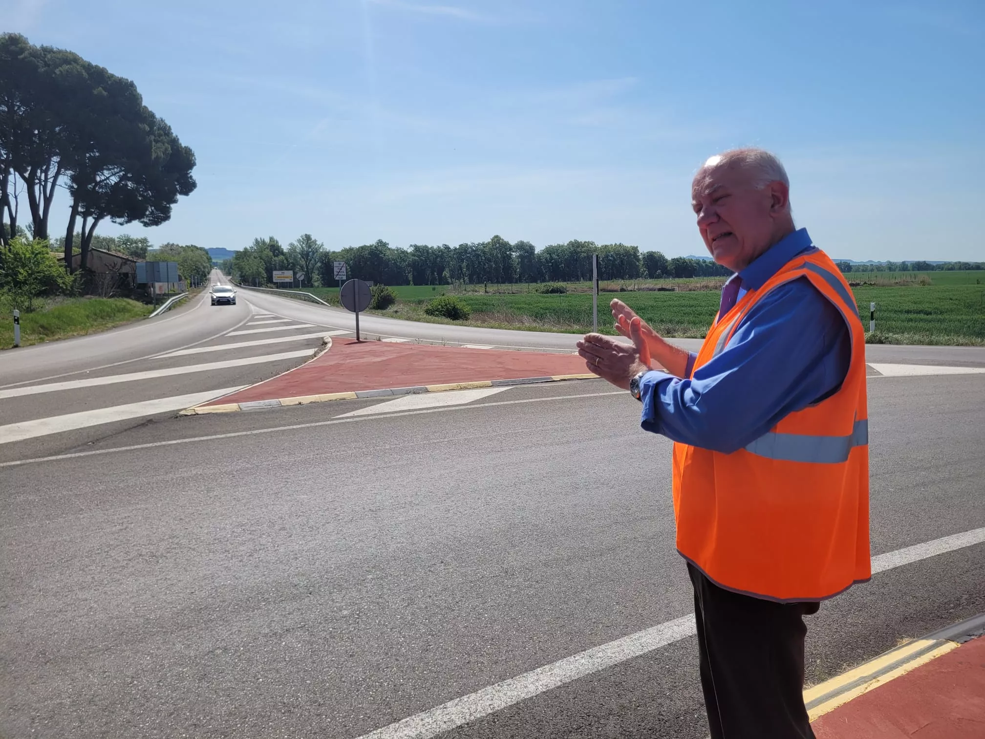 El eje Huesca-Monegros del Plan de Carreteras supera el 60 % de ejecución y encara su recta final.
