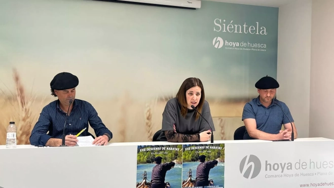 Fraguas, Soler y Bes durante la presentación. Foto Mercedes Manterola